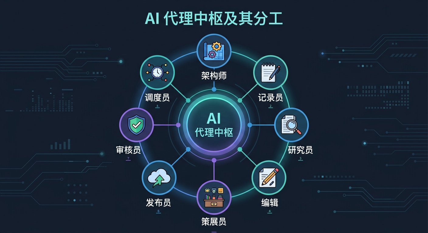 我最近最想装进自己工作流的一套系统：8 个 AI 代理把 Obsidian 变成真正会自转的第二大脑