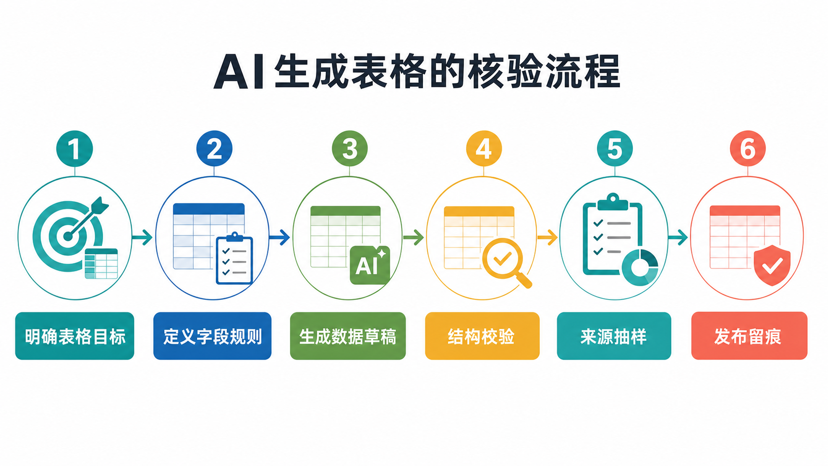 表格核验流程图