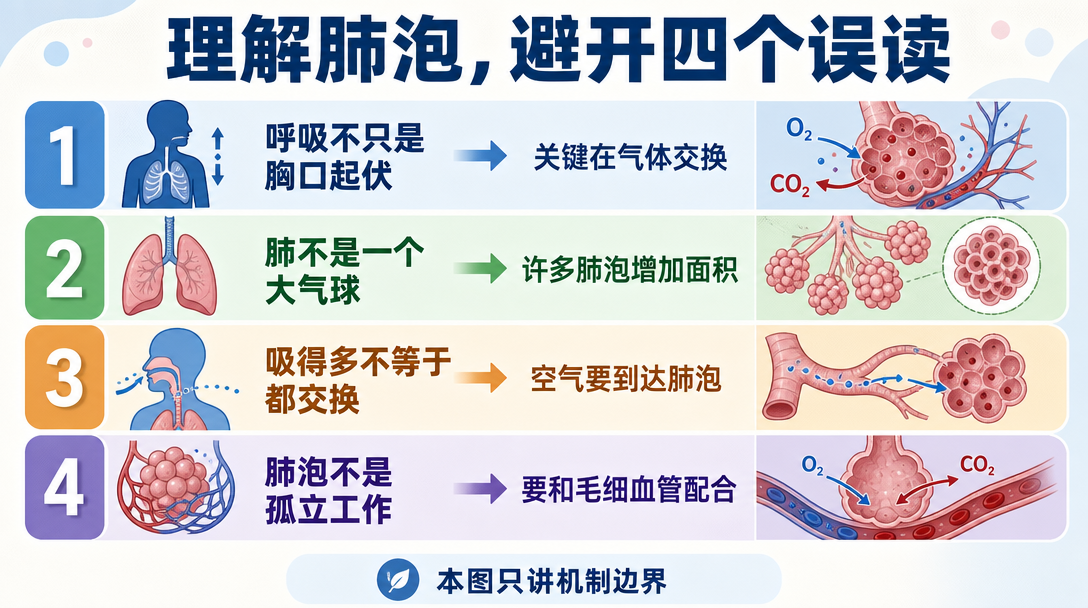 肺泡气体交换误读清单
