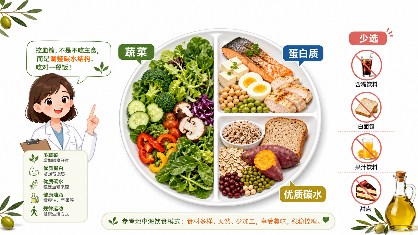 控糖不是不吃主食