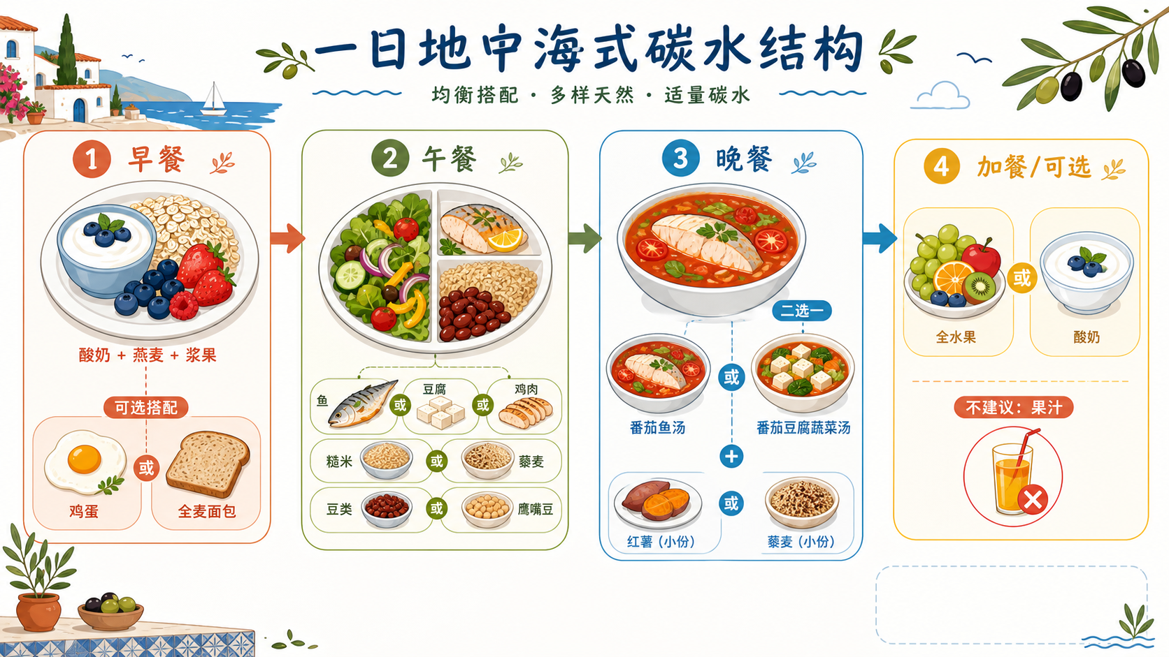 一日控糖主食模板