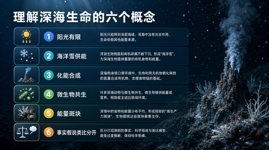 深海生命概念清单