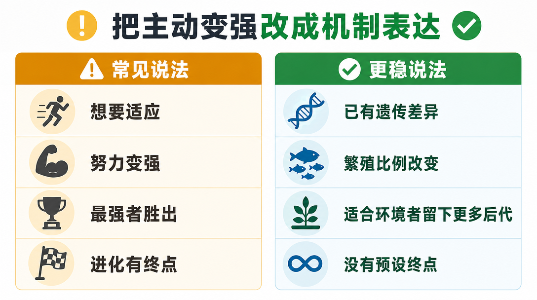 误区对照图