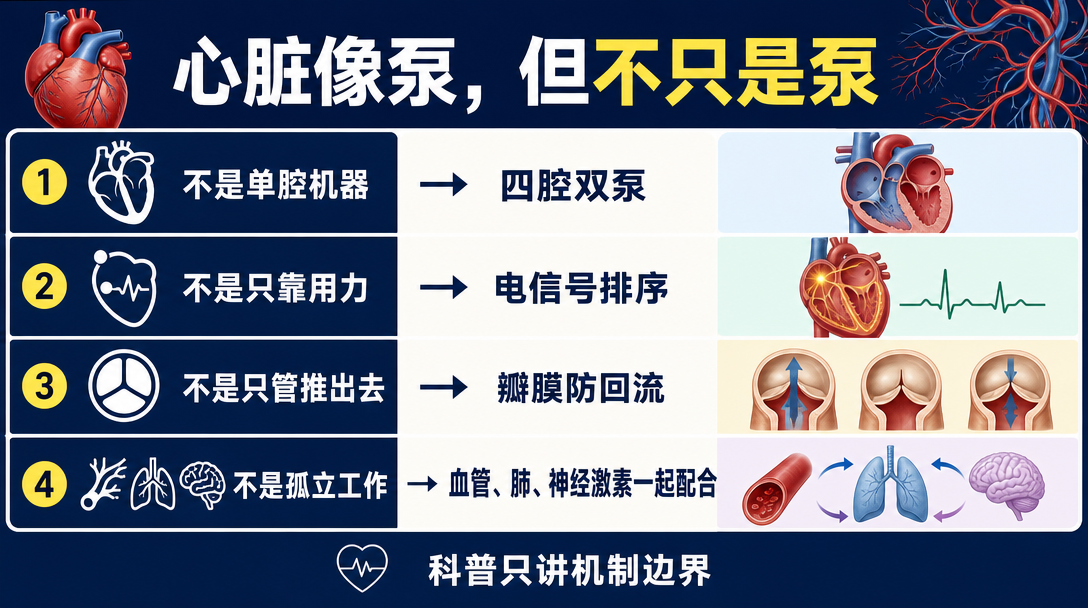 心脏不只是泵边界清单