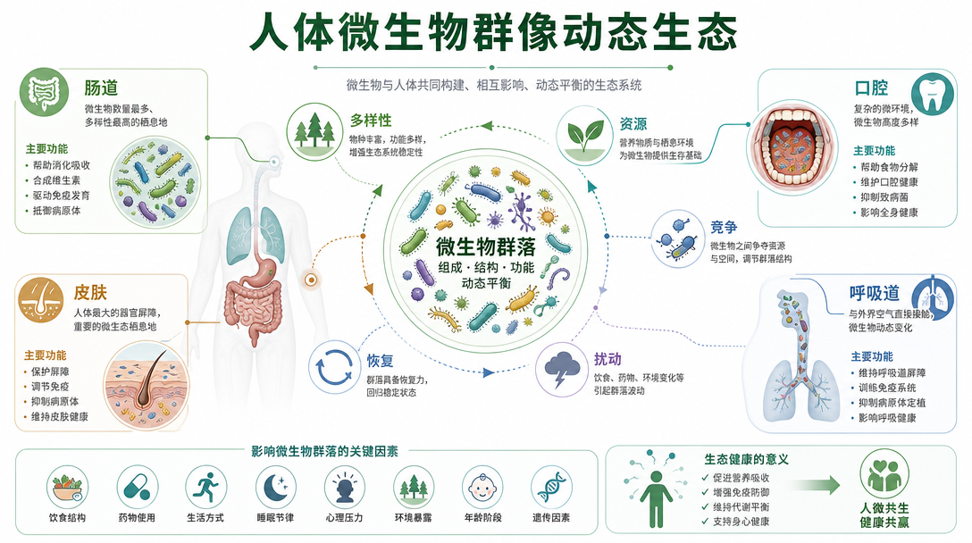 微生物生态图
