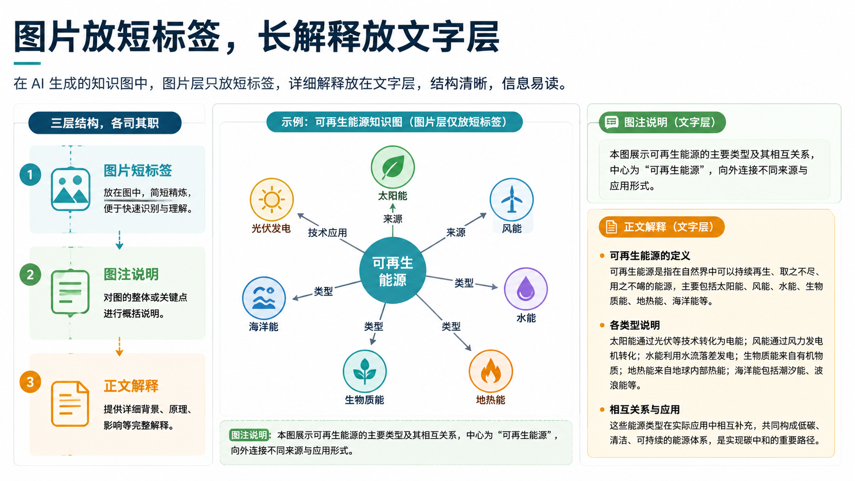 文字层分工图