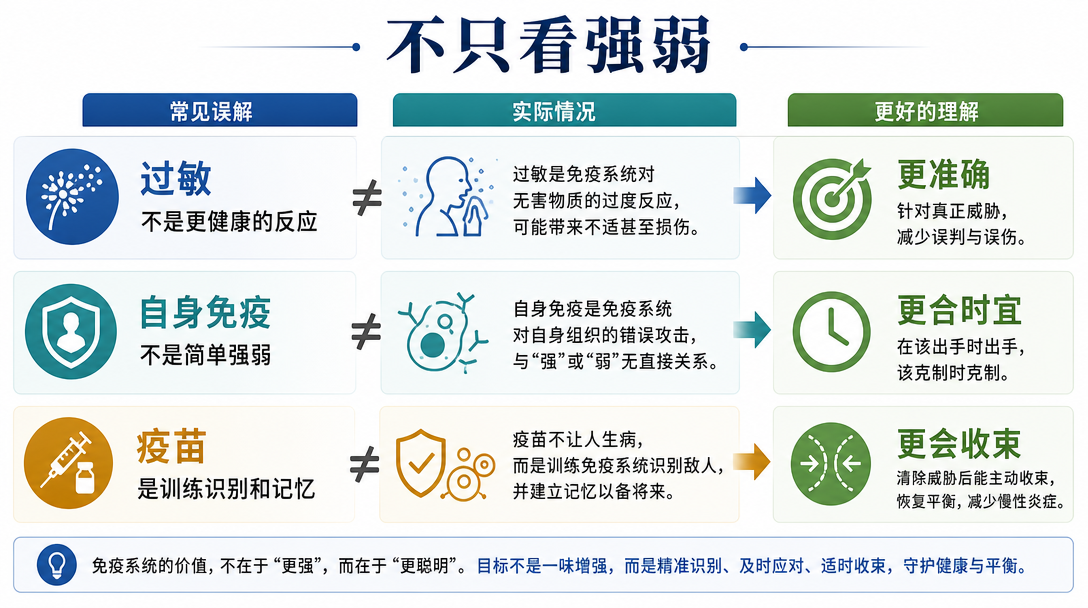 误区对照图