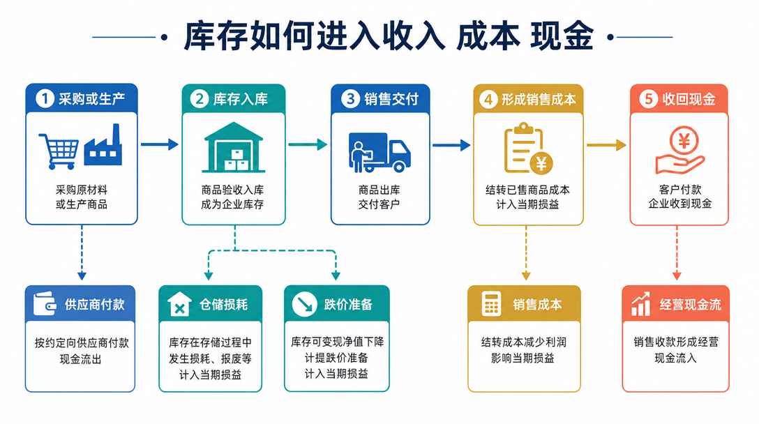 库存周转路径图