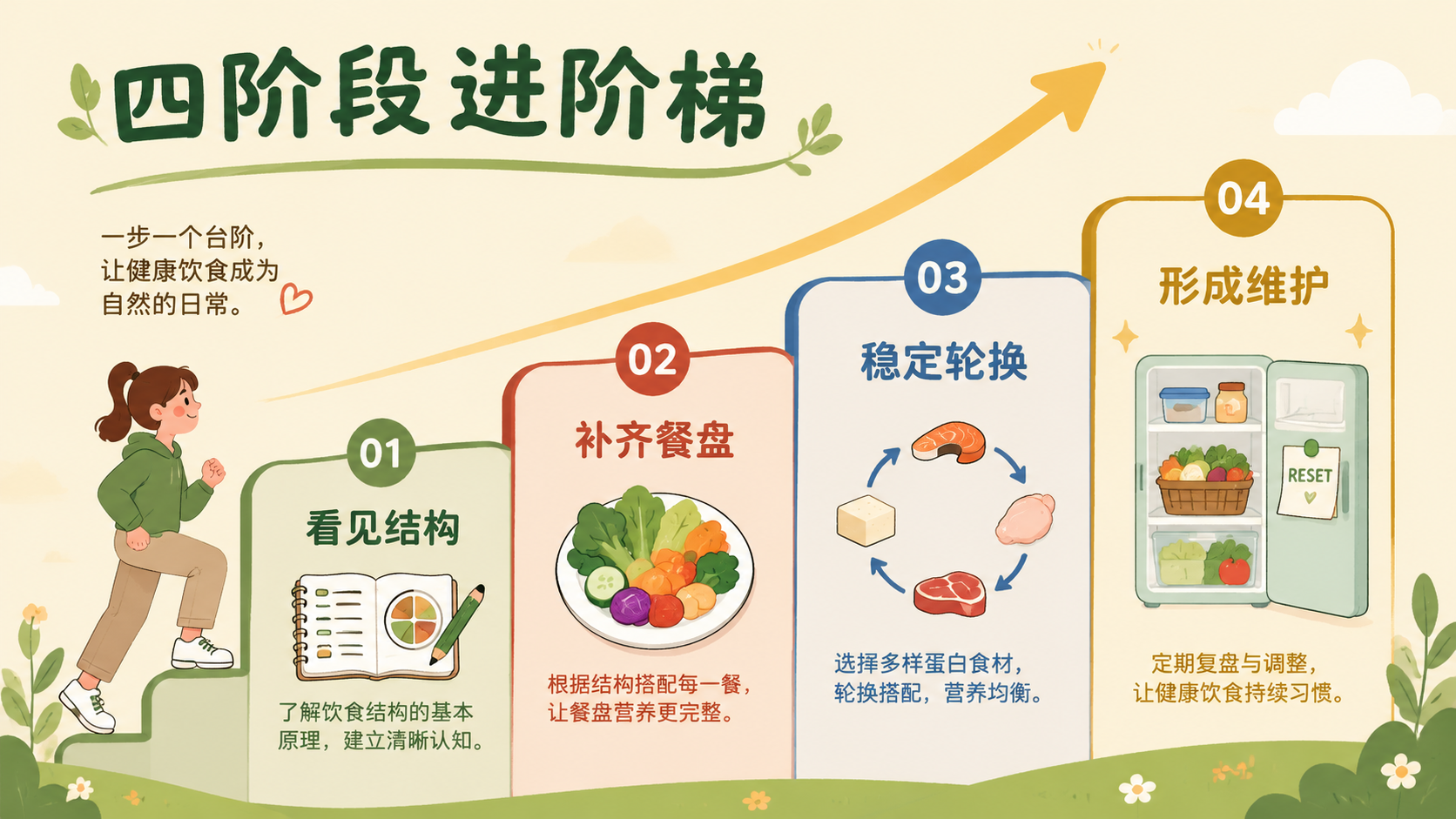 四阶段进阶梯