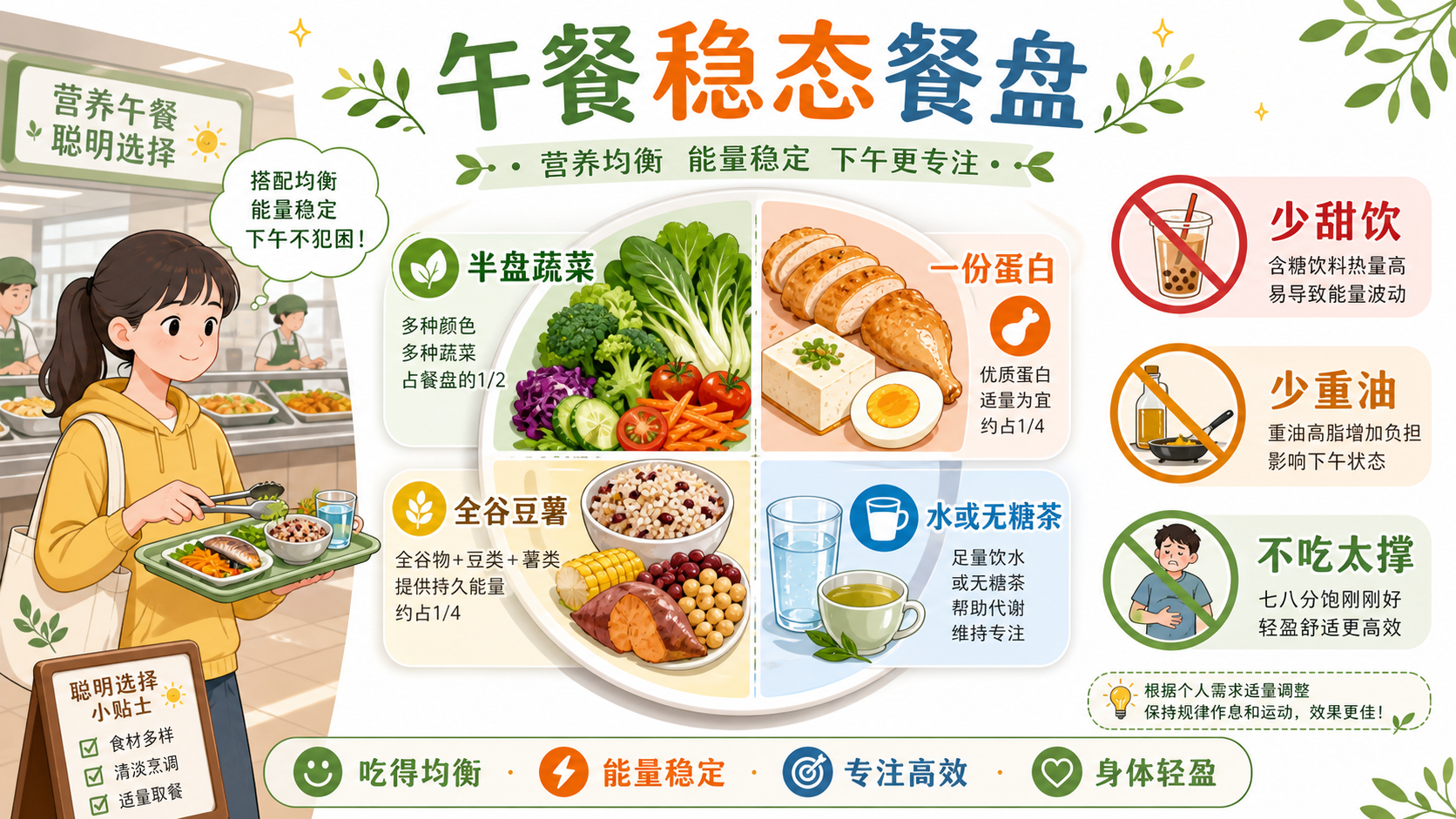 午餐稳态饮食搭配