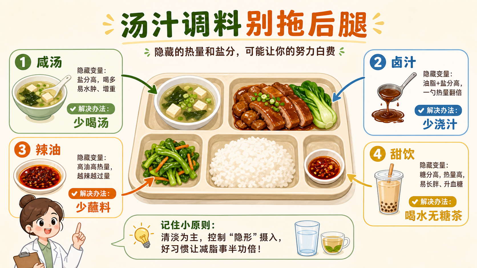 食堂汤汁调料隐藏变量图