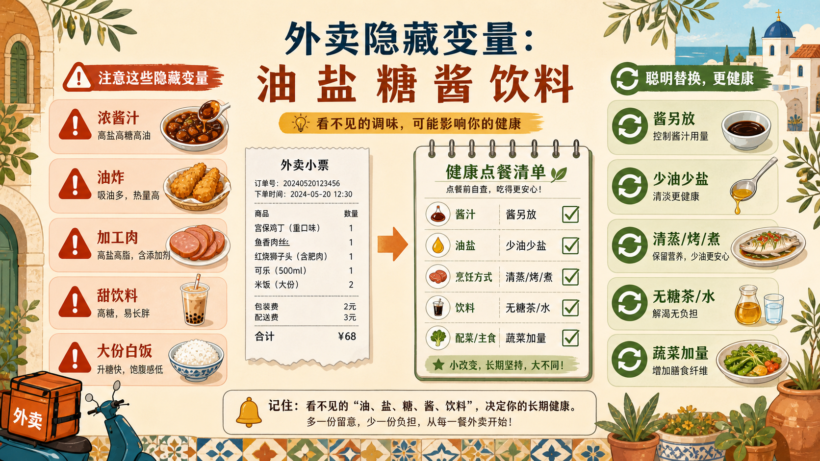 外卖隐藏变量图
