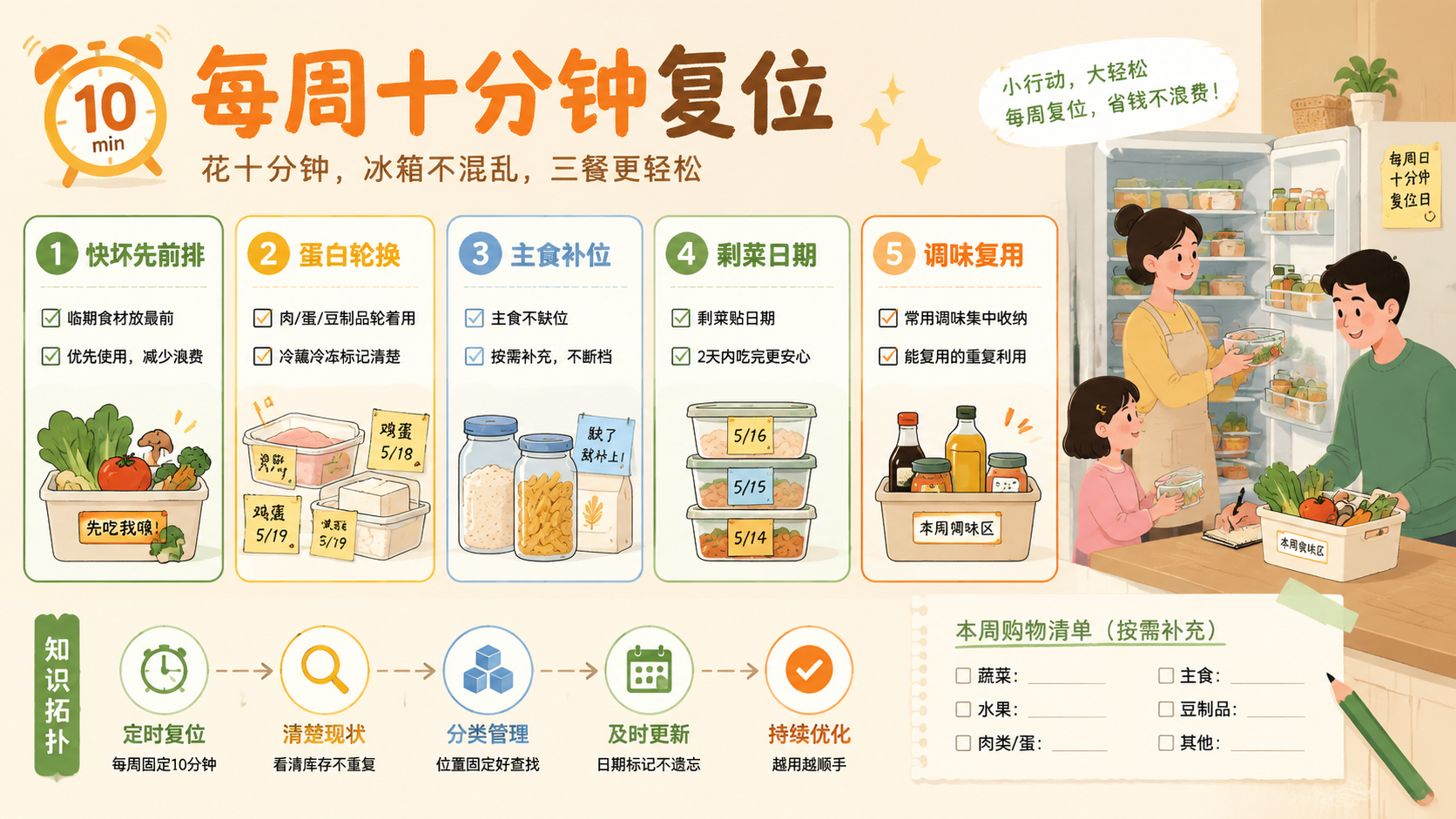 每周十分钟复位