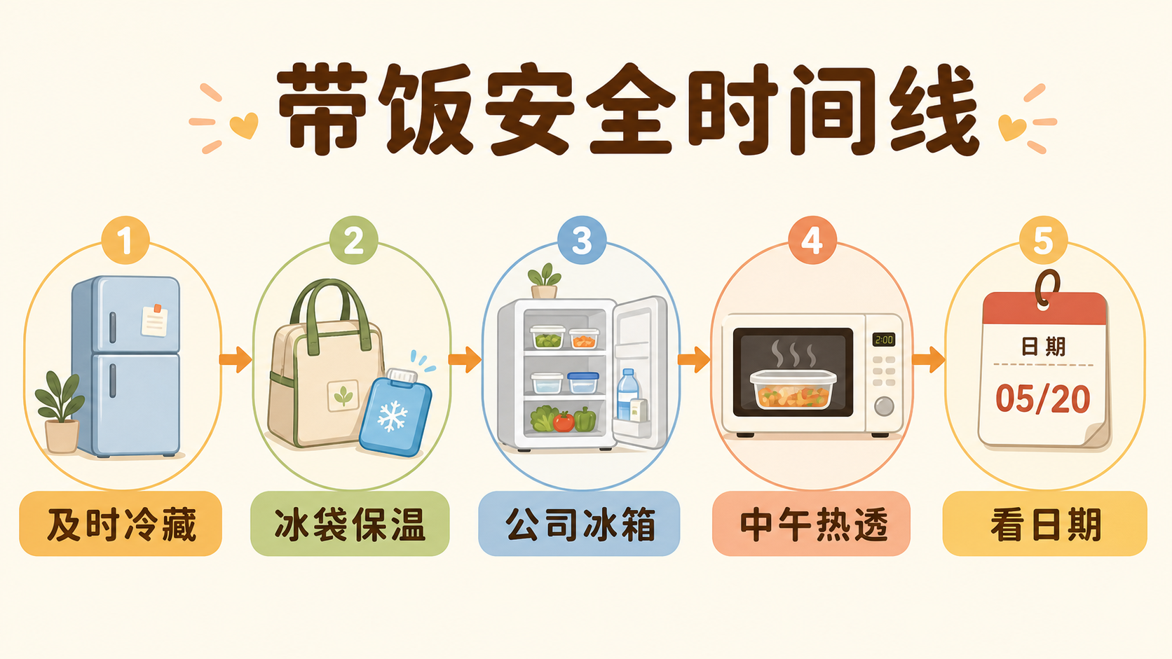 带饭食品安全时间线