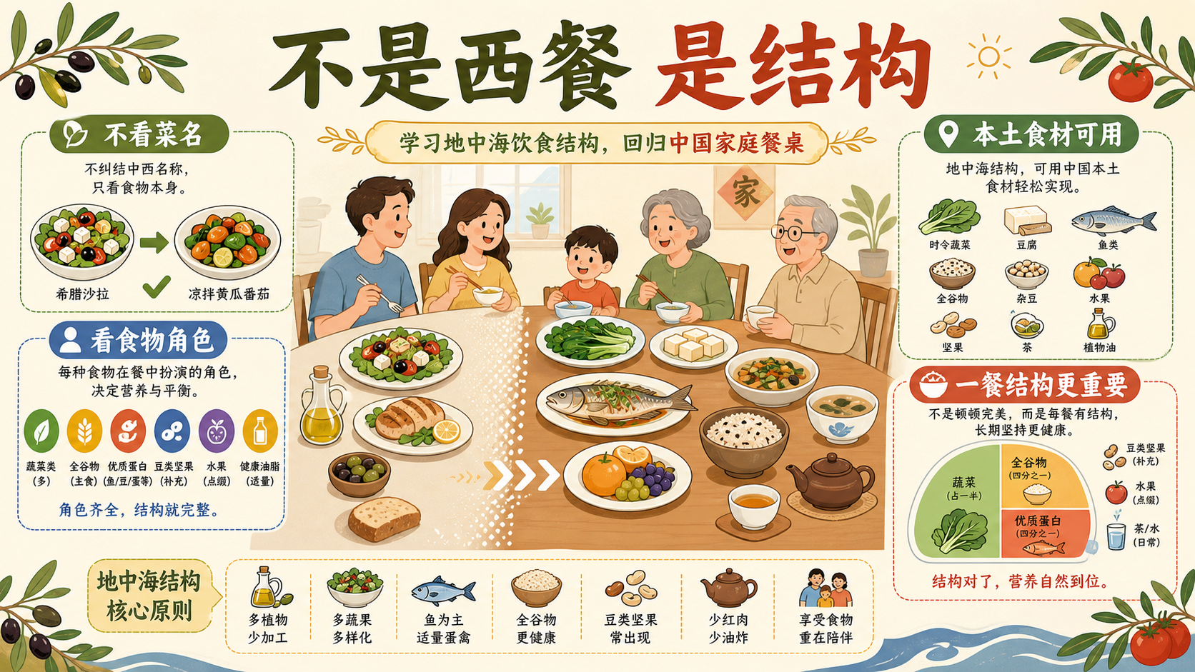不是西餐，是结构