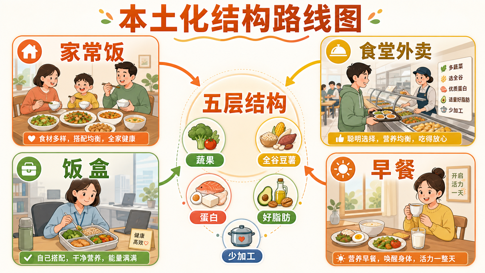 本土化结构路线图