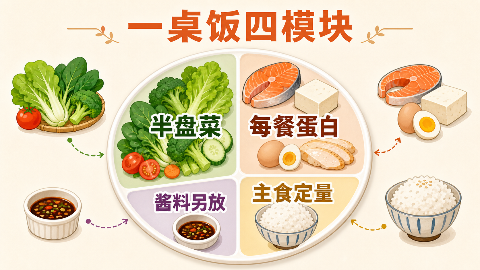控糖家庭一桌饭四模块