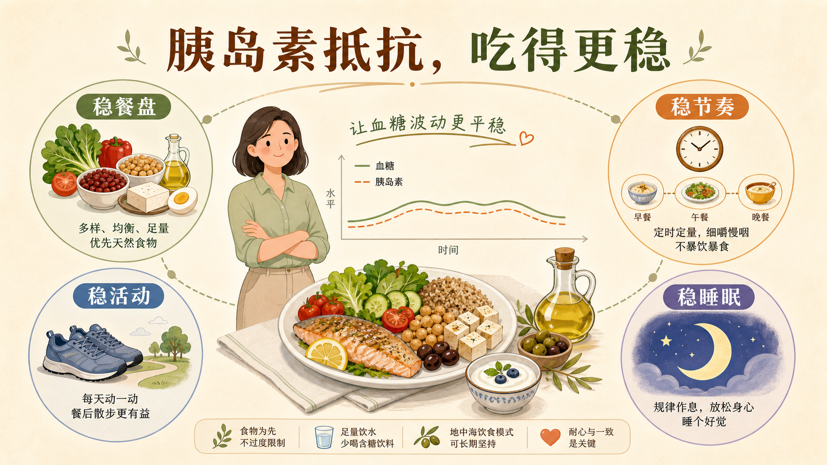 胰岛素抵抗与地中海饮食总览
