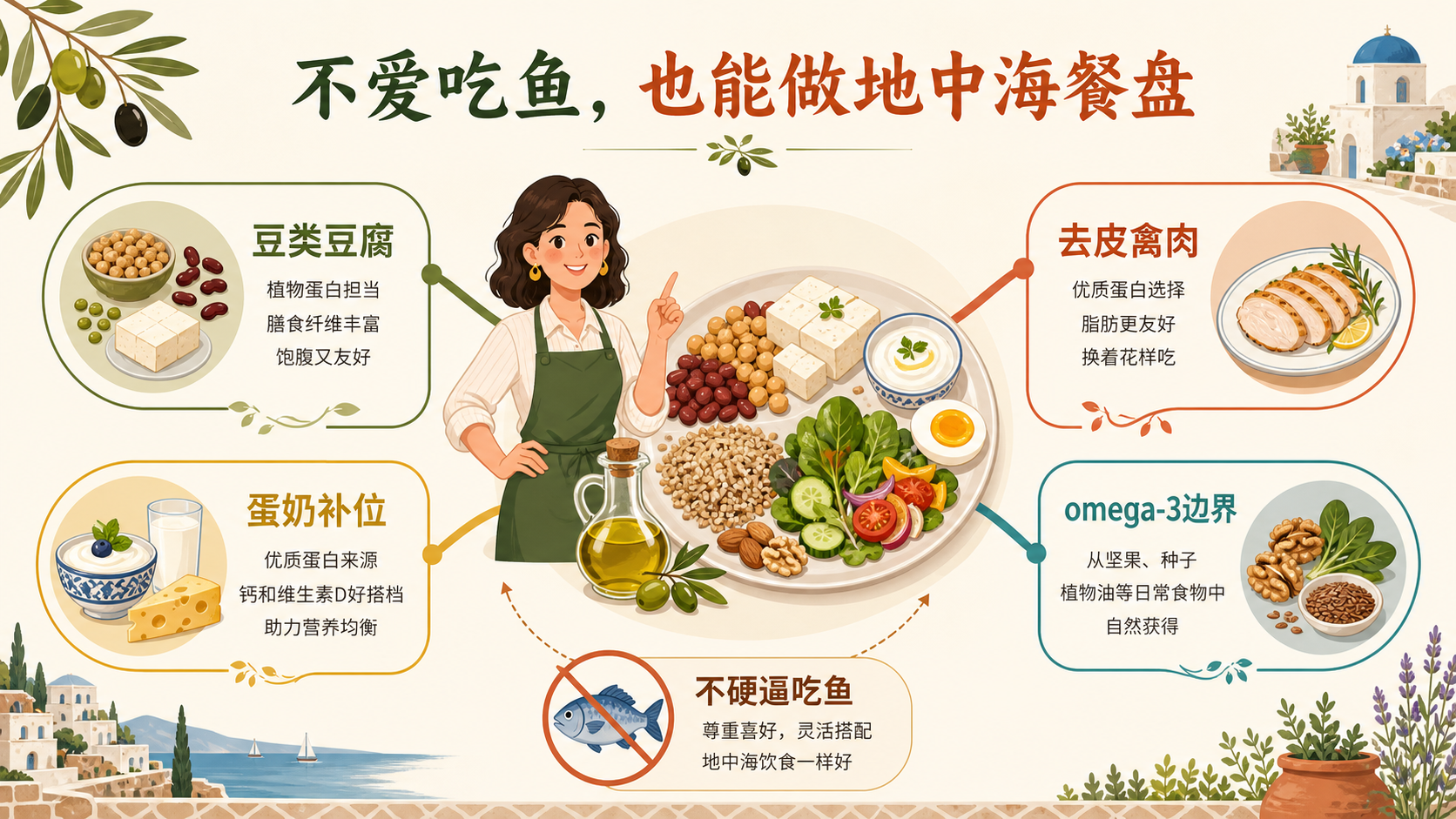 不吃鱼也能做地中海蛋白替代总览知识图