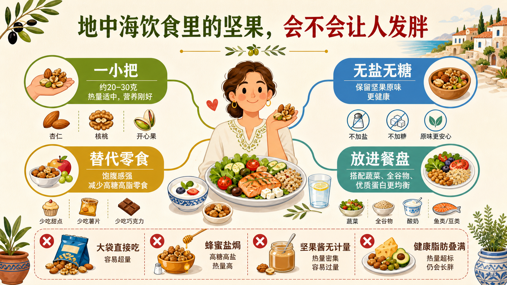 地中海坚果会不会发胖总览知识图