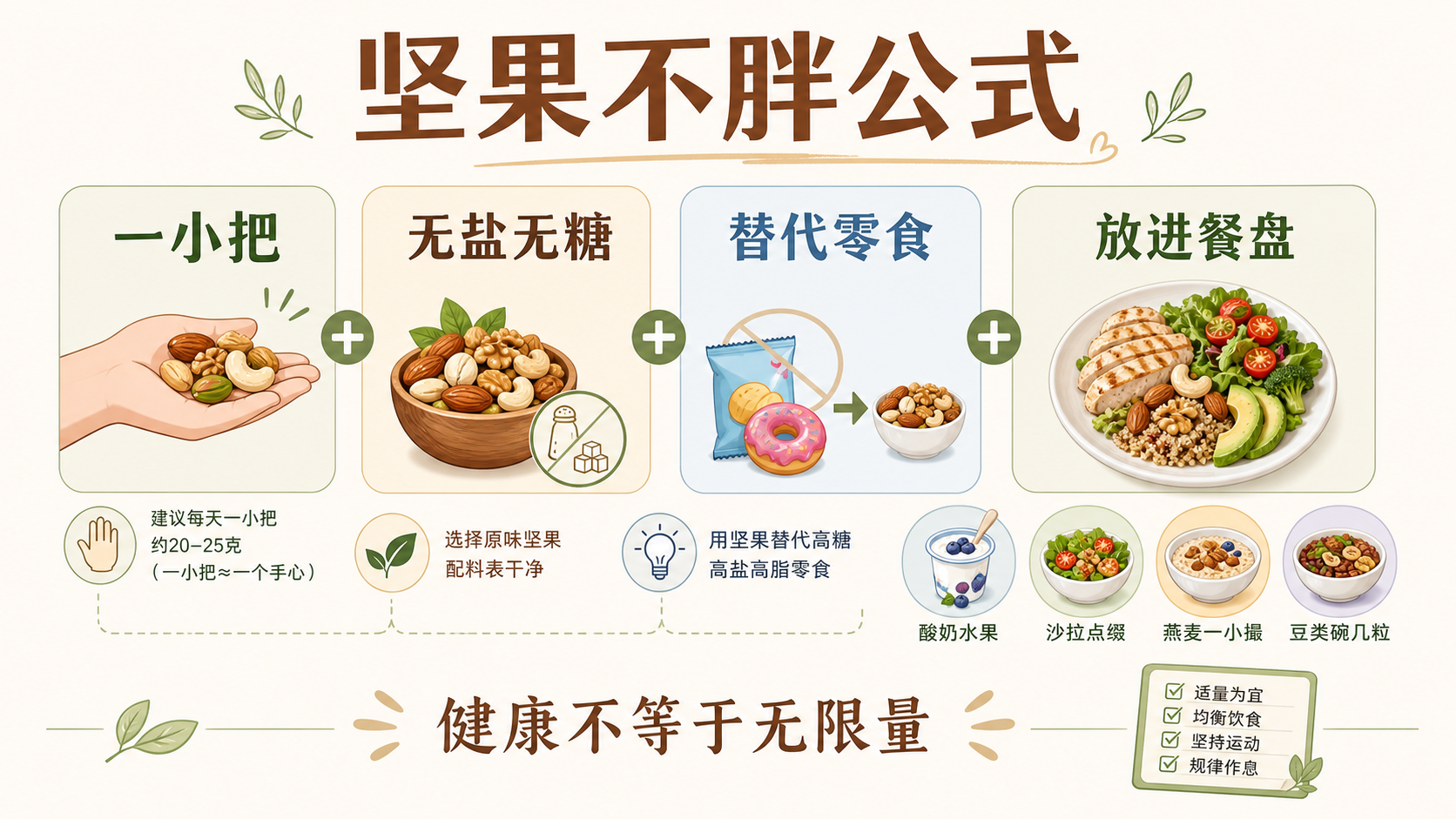 地中海坚果不胖公式图