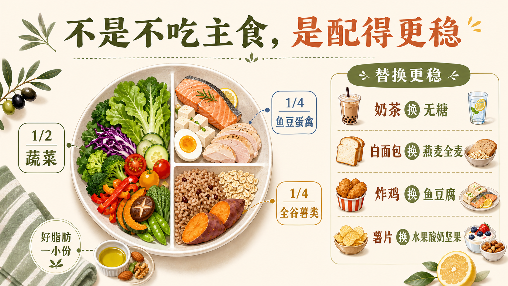 多囊人群地中海式饮食搭配搭配图