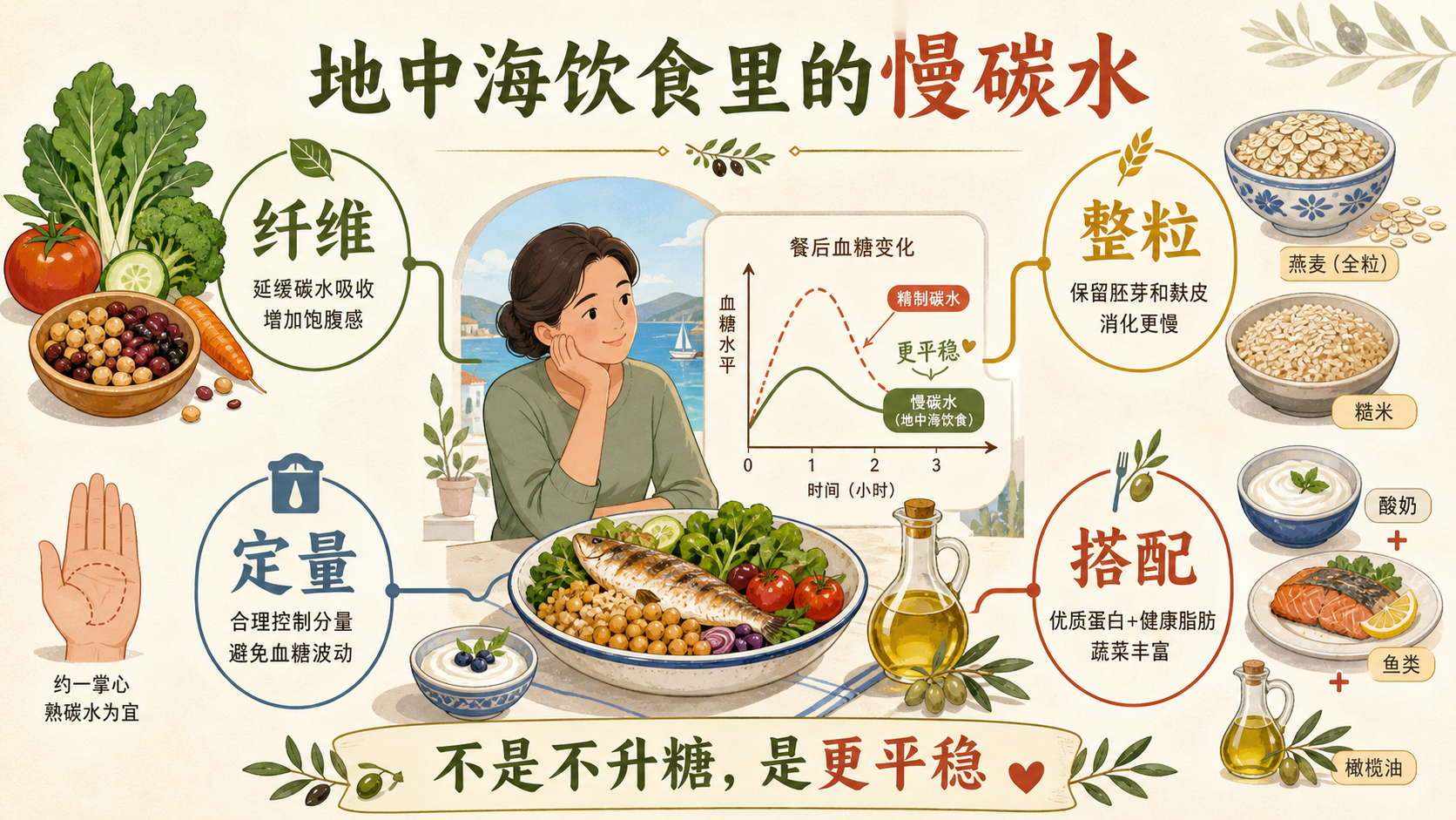 慢碳水和地中海饮食总览