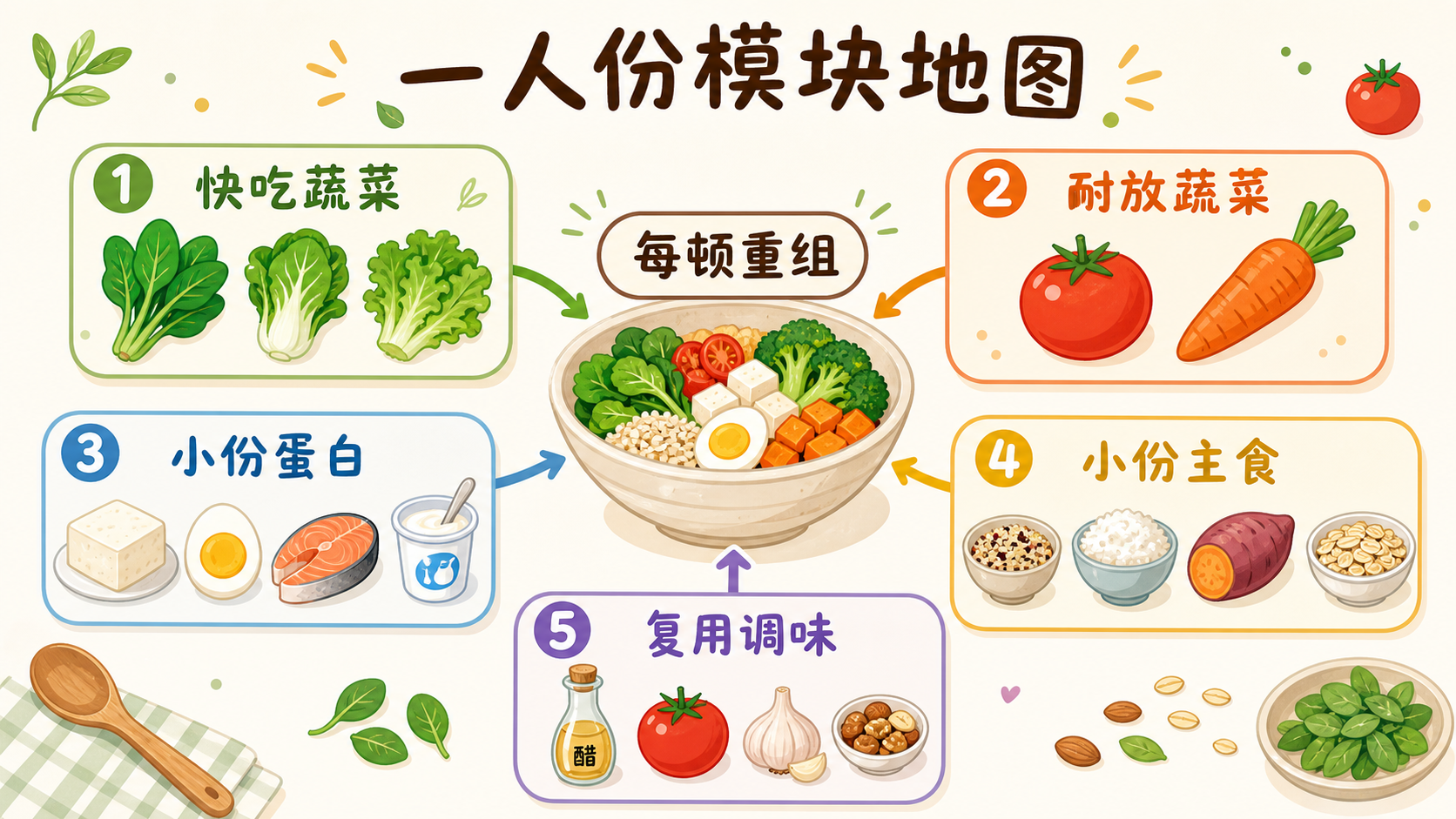一人份模块地图