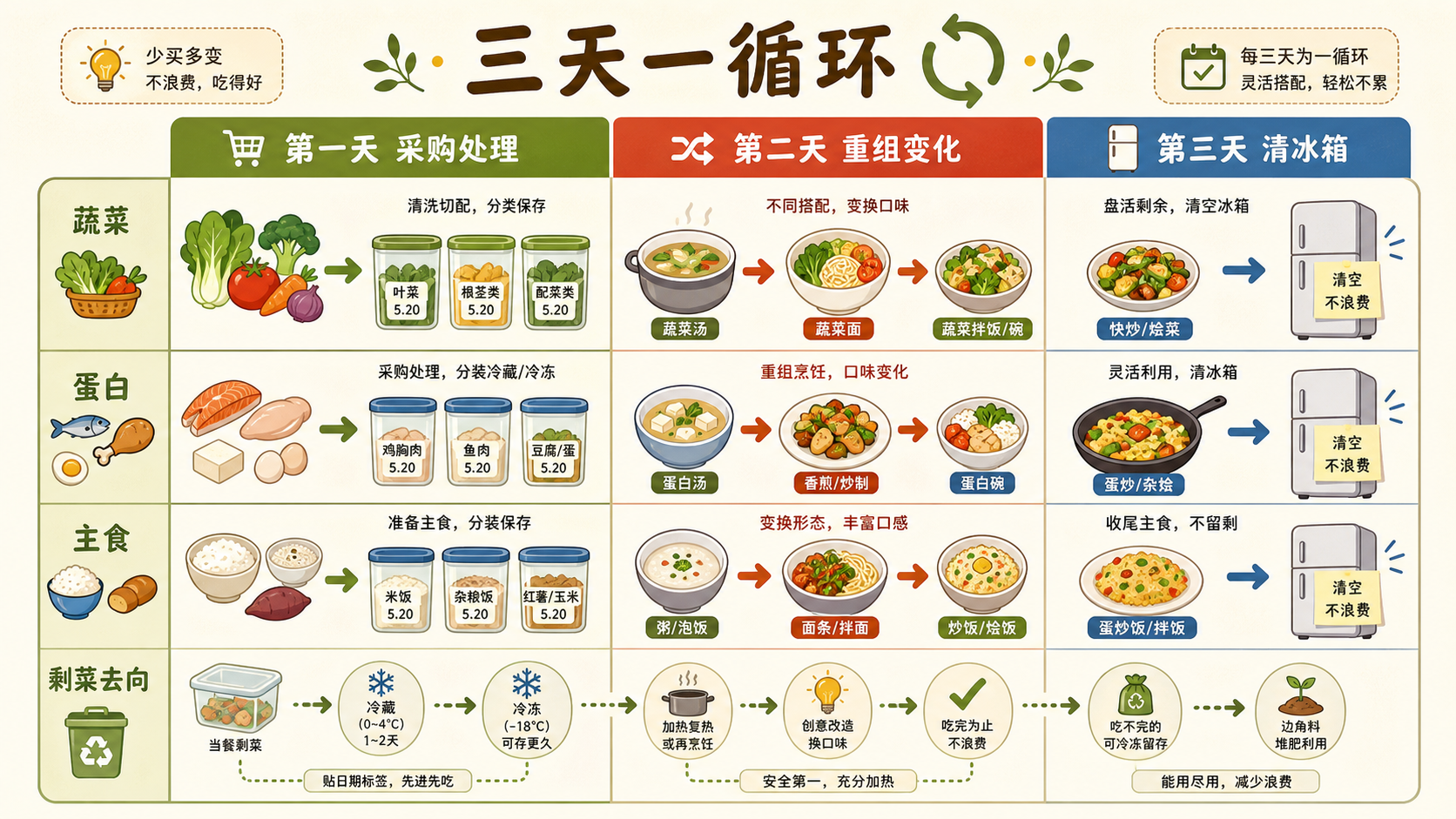 三天一循环