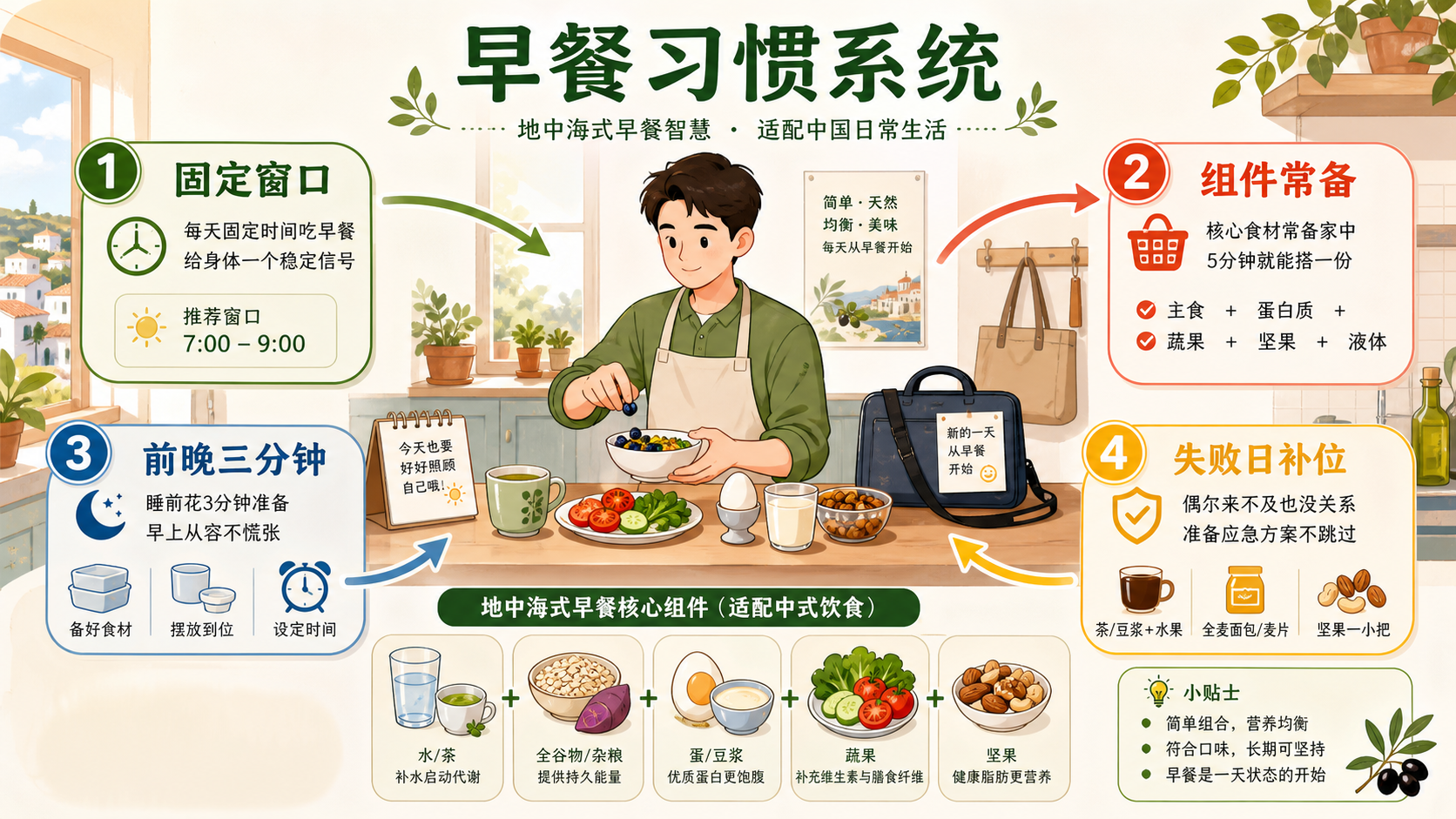 早餐习惯系统