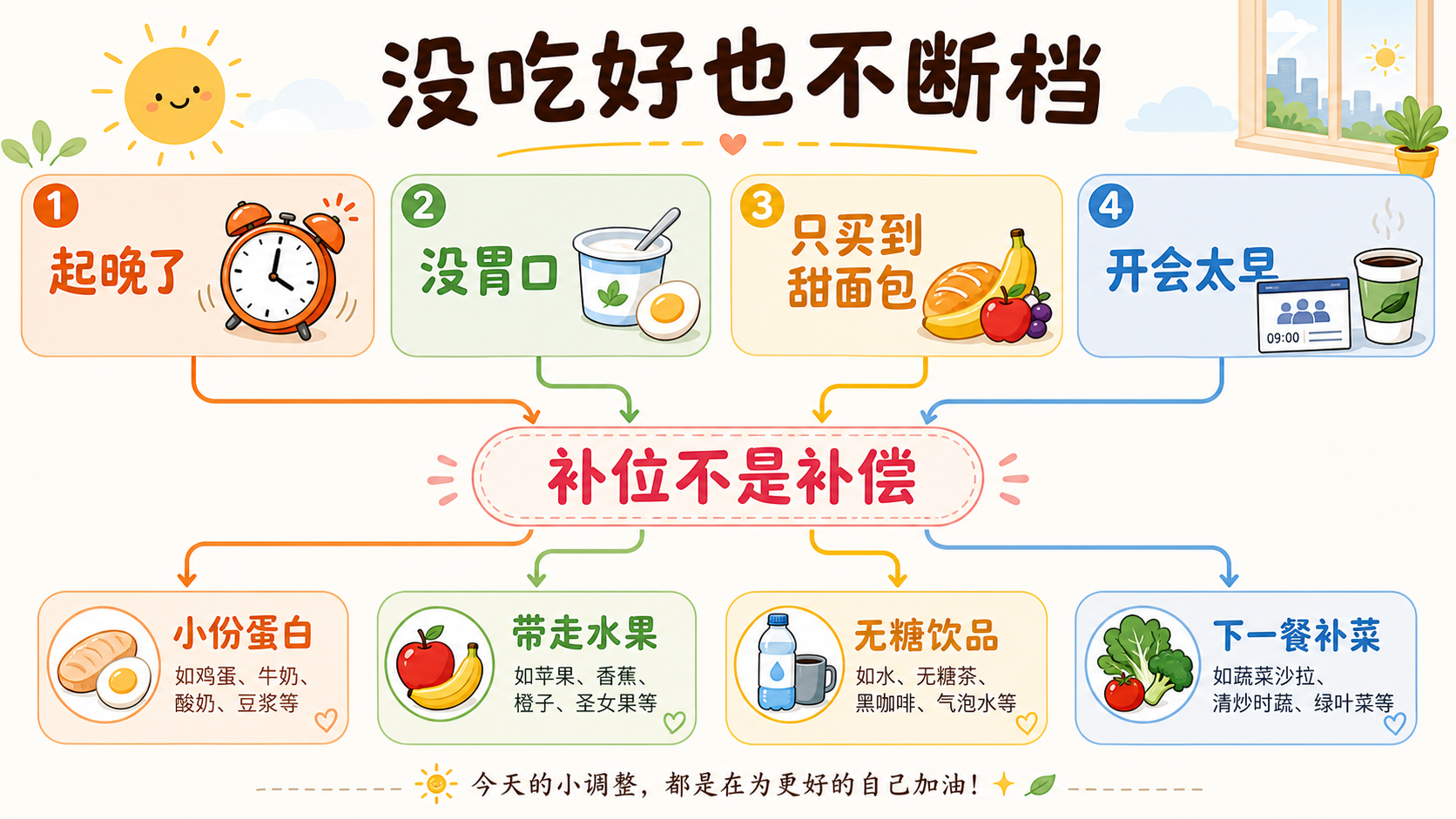 没吃好也不断档