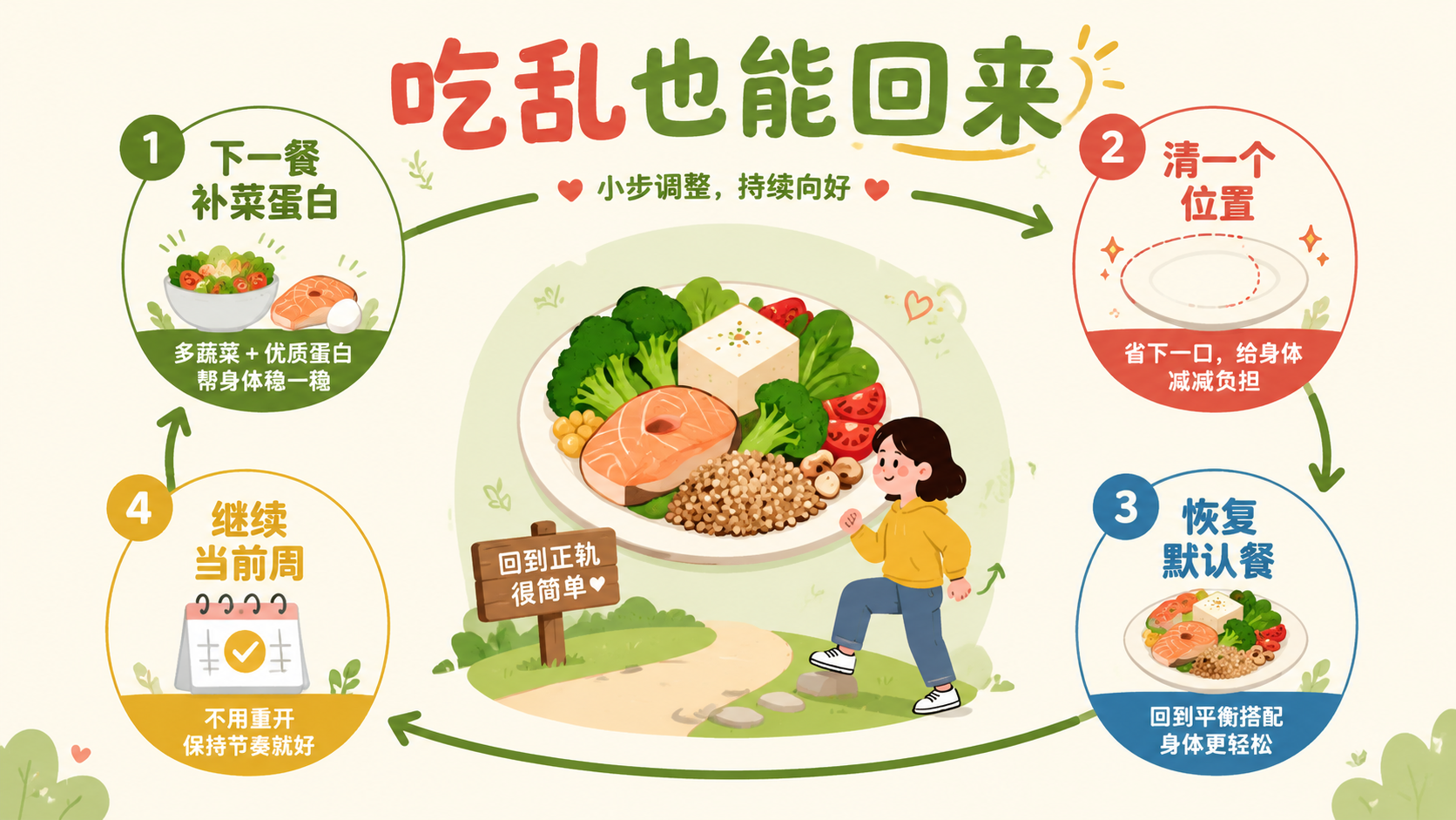 吃乱也能回来