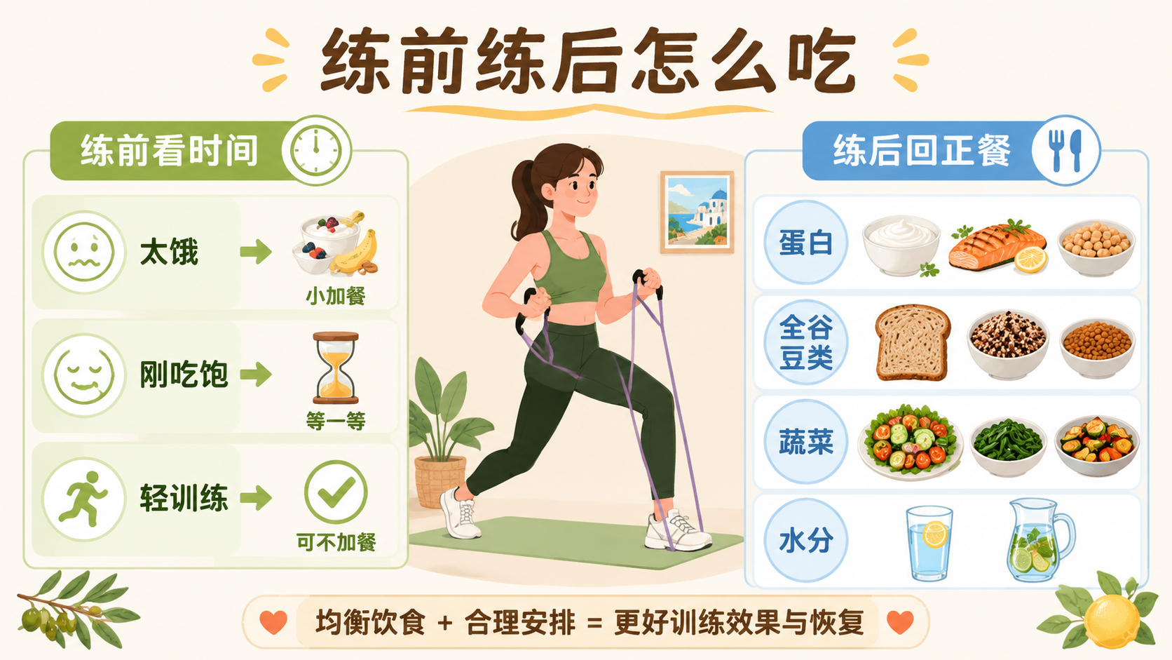 地中海练前练后饮食路径图