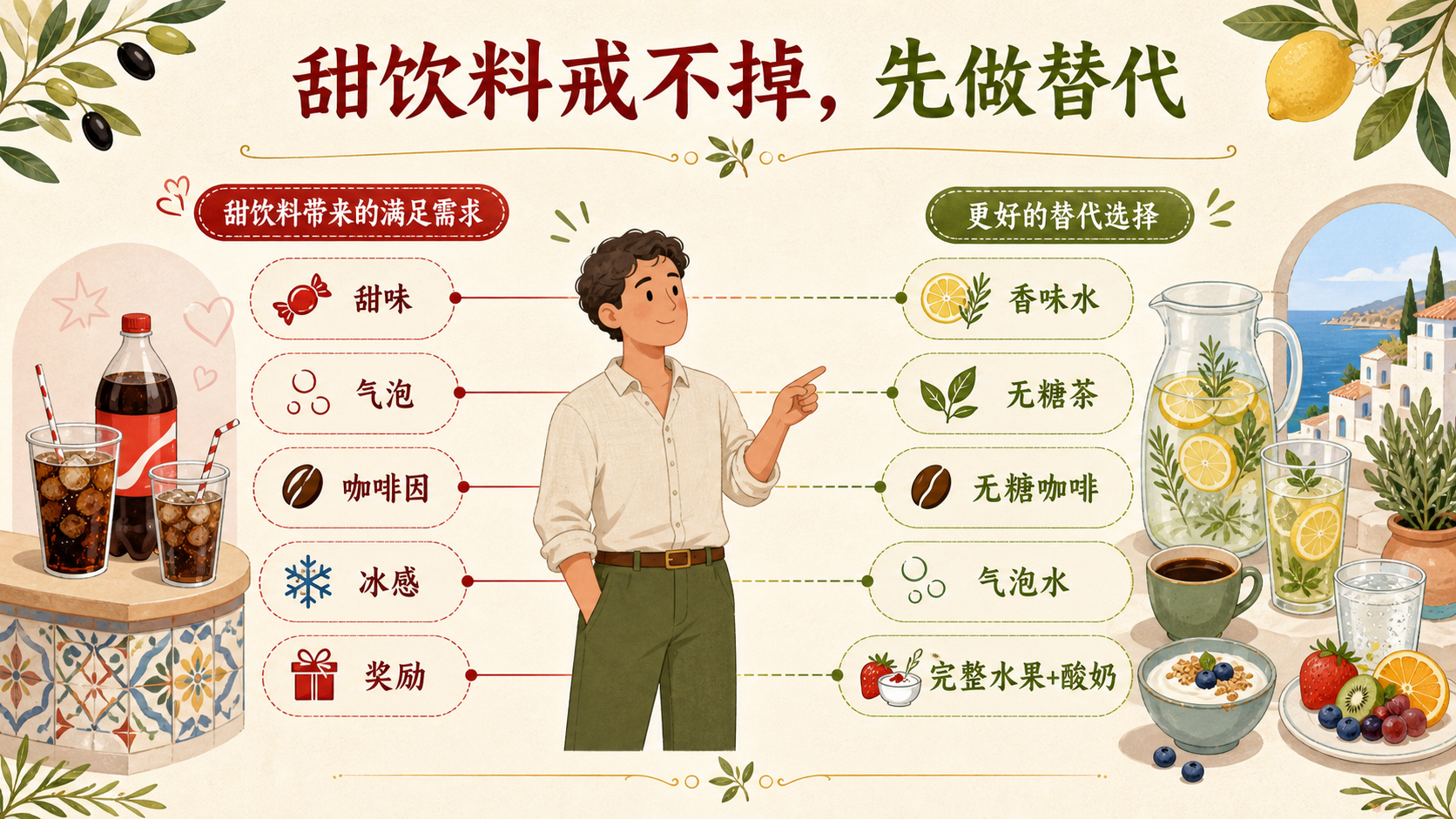甜饮料替代总览