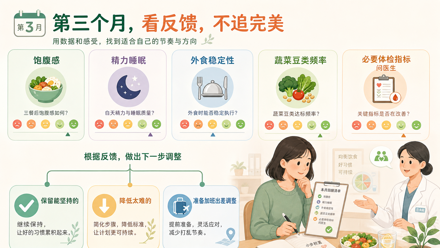 第三个月反馈复盘仪表盘