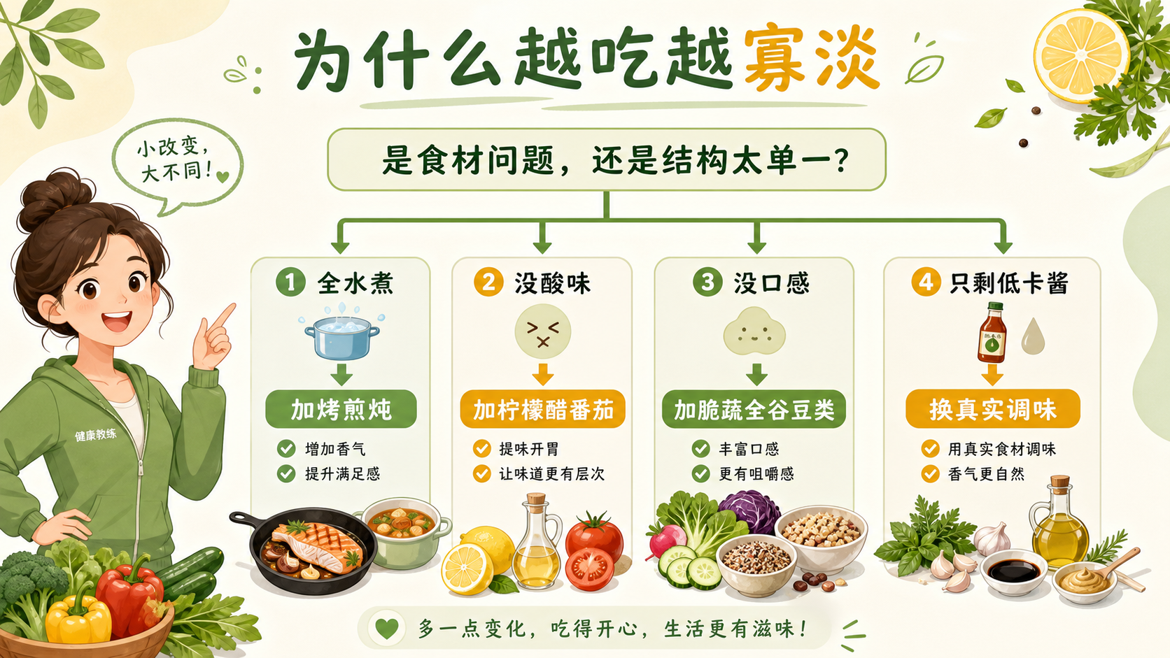 地中海减脂餐寡淡排查图