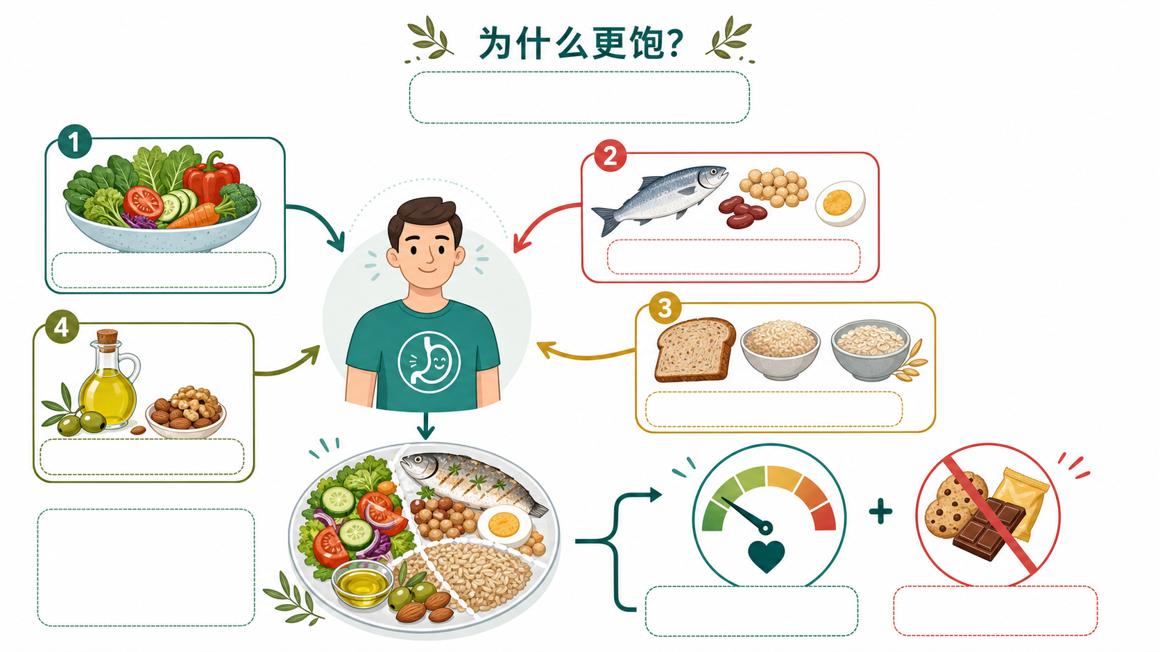 饱腹感机制图