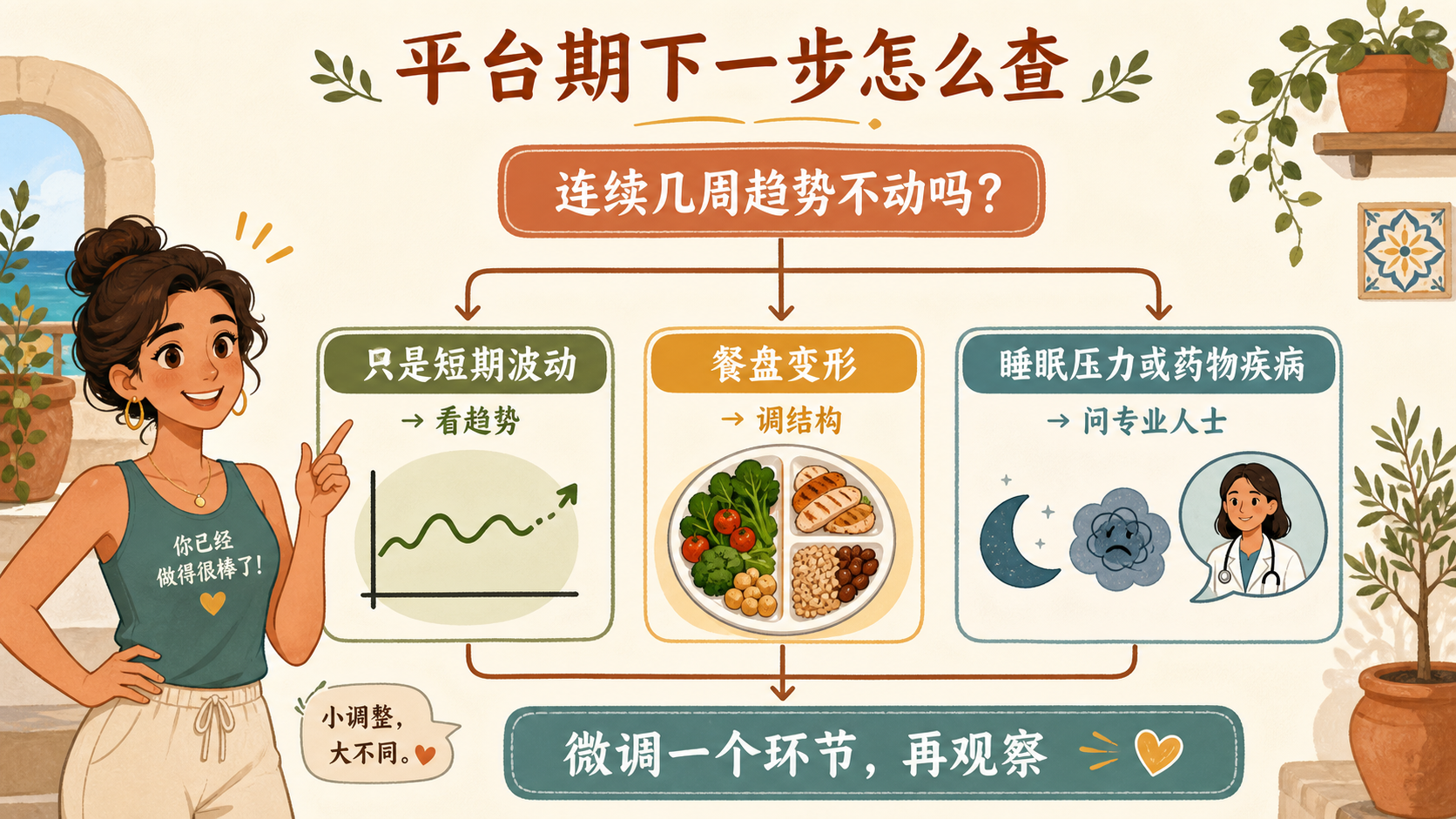 平台期下一步决策树