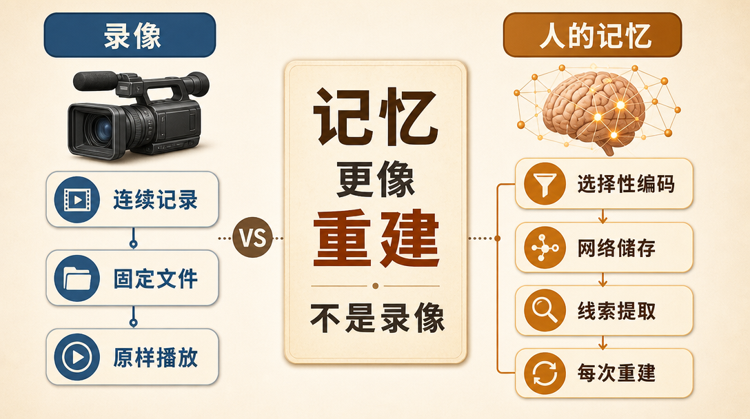 记忆与录像对比图