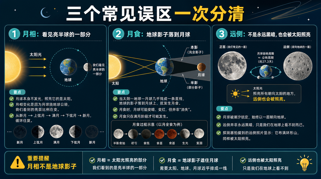 月相误区对照