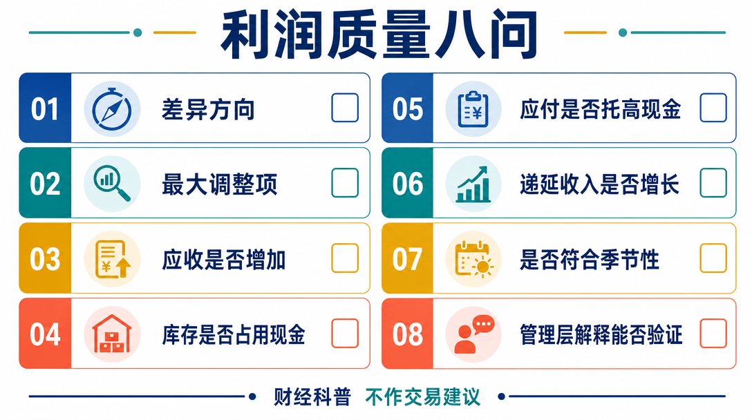 利润质量阅读清单