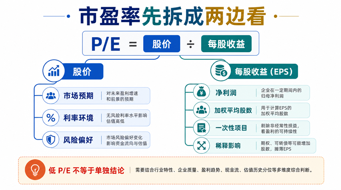 市盈率拆解图