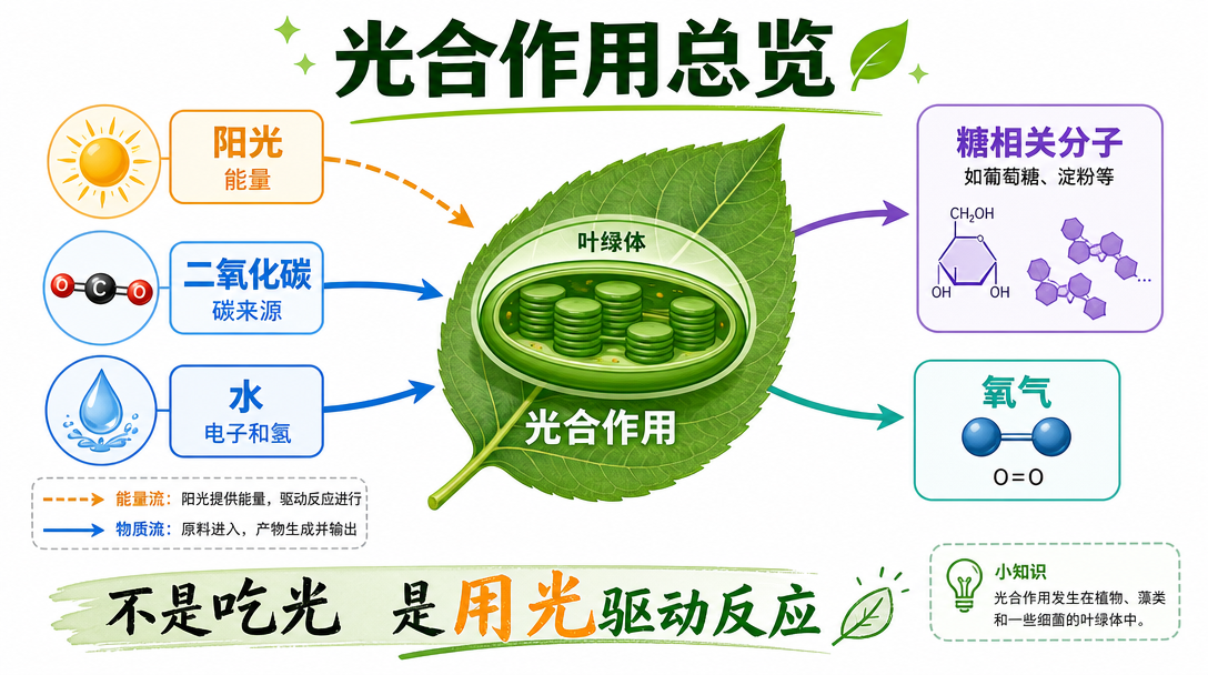 光合作用总览图