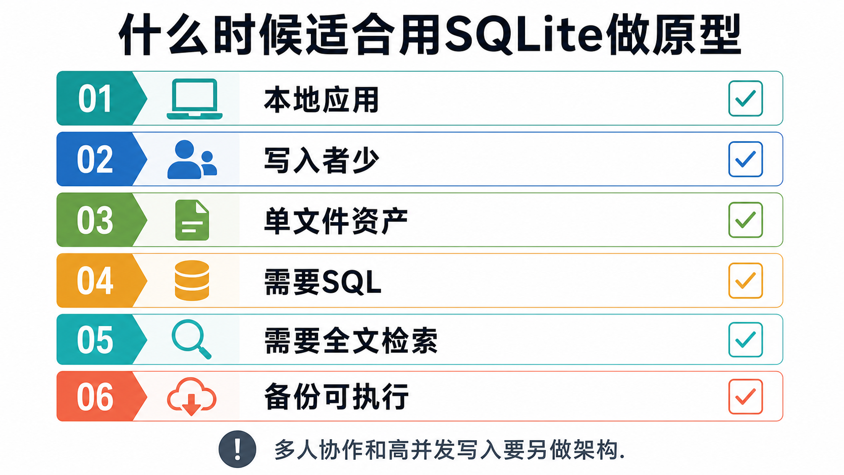 SQLite选型清单