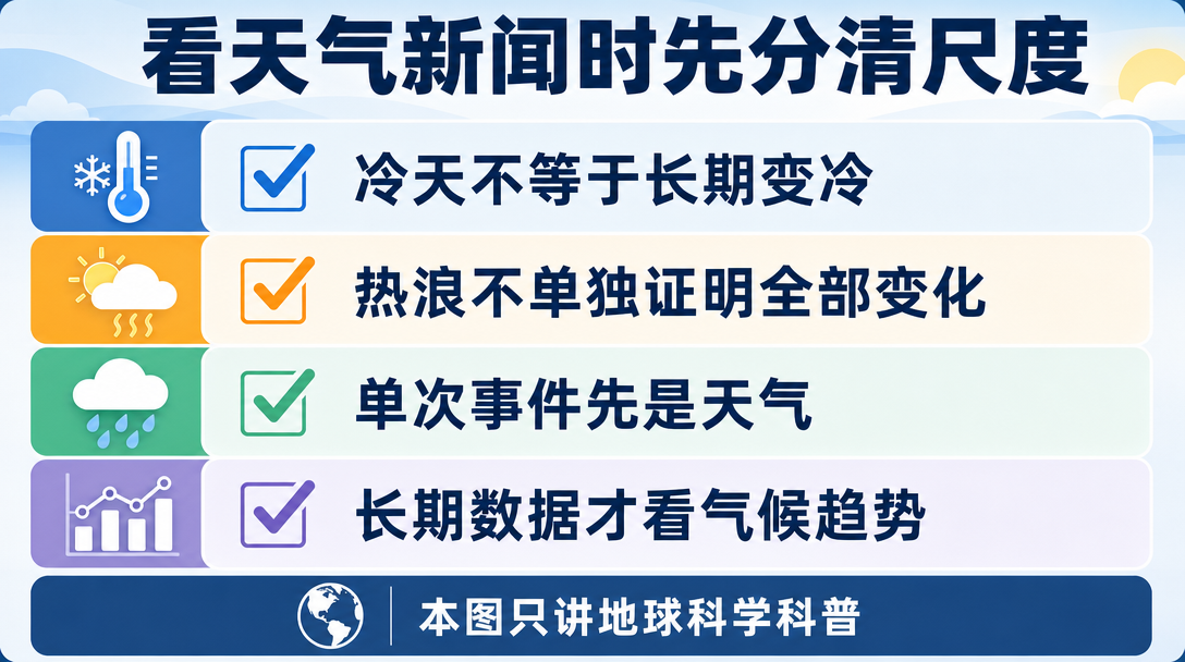 天气气候误区清单